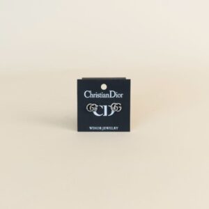 Lux CD Silver Earrings