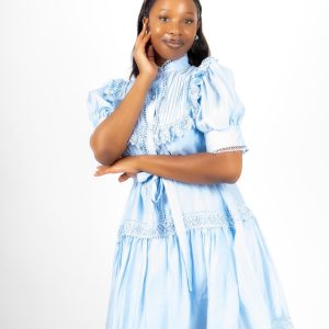 Powder Baby Blue Charm Dress